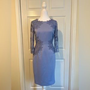 Antonio Milani Light Blue pencil dress